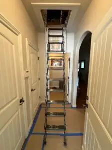 Attic Ladder Installation in Rogers