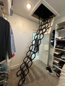 Attic Ladder Installation in Bentonville