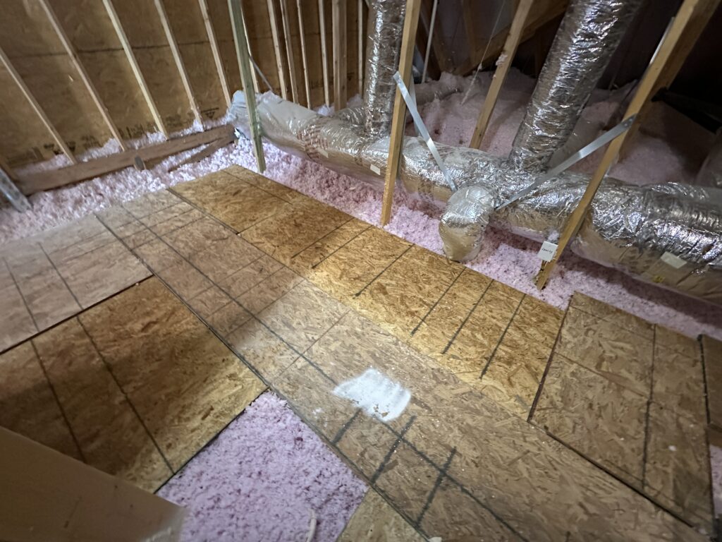 Attic Storage Installation in Cave Springs