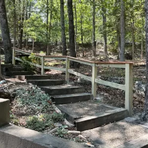Custom Handrail and Screen Fence Installation in Garfield