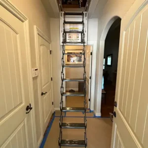 Attic Ladder Installation in Rogers