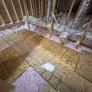 Attic Storage Installation in Cave Springs